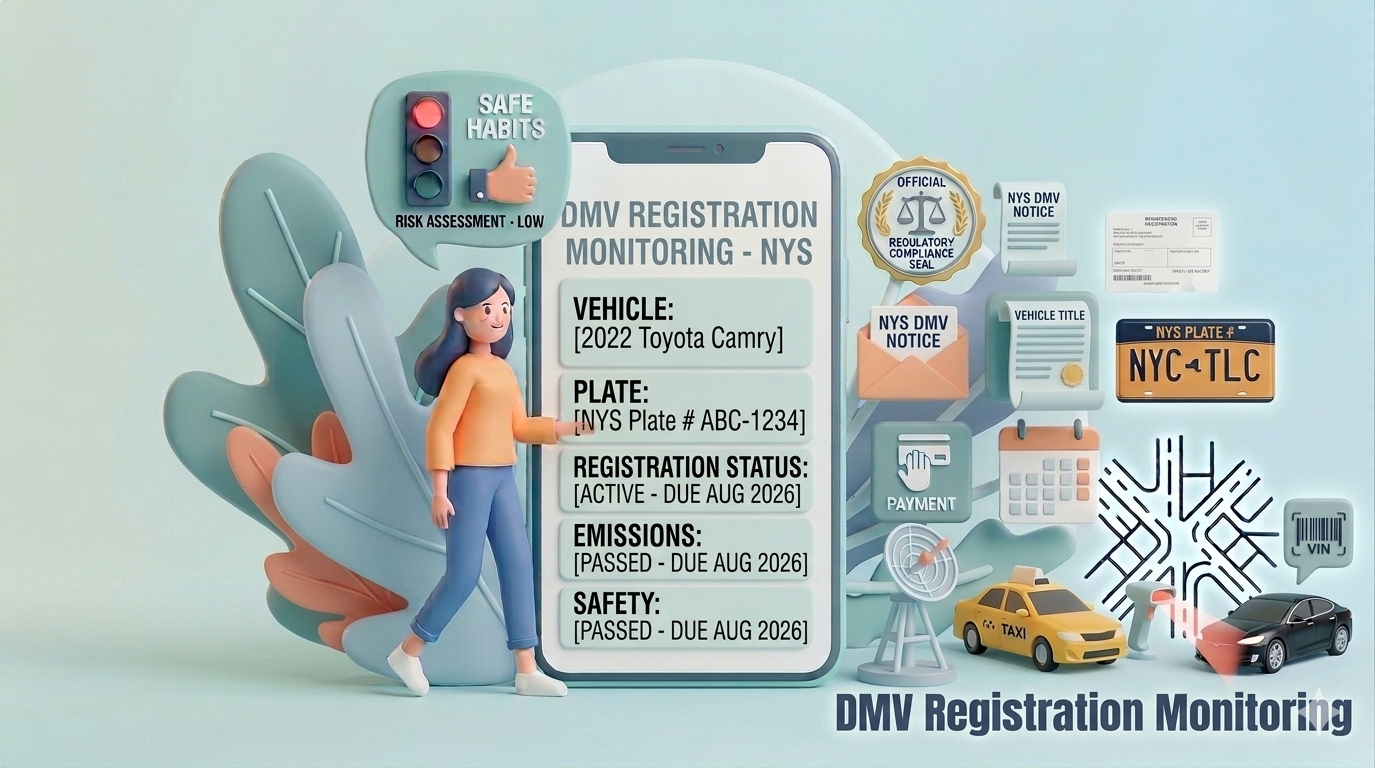 DMV Registration Monitoring