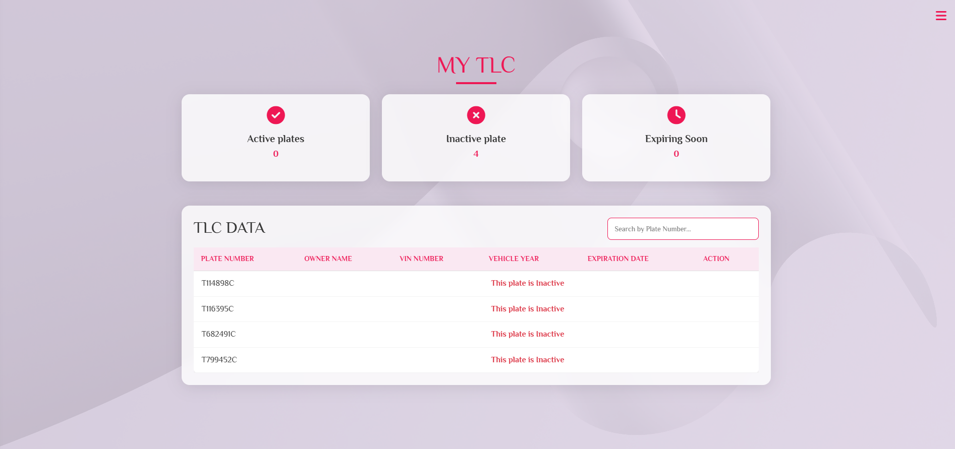 NYC TLC Data Visualization Dashboard